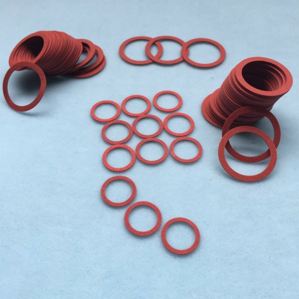 Red Steel Paper Gasket